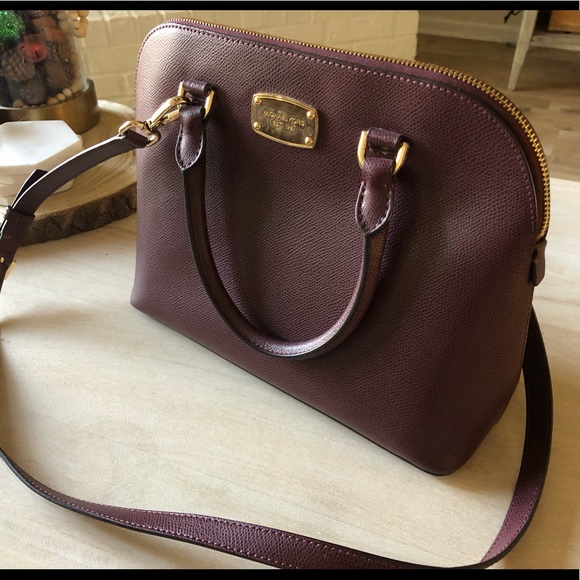 Michael Kors Handbags - Burgundy Michael Kors Purse